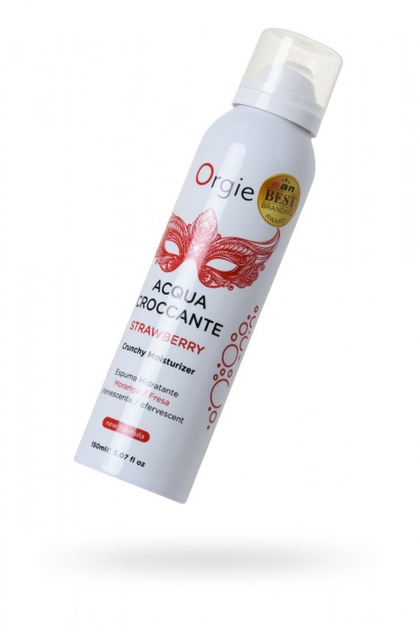 Шипучая увлажняющая пена для чувственного массажа Orgie Acqua Croccante - 150 мл. - ORGIE - купить с доставкой в Иркутске