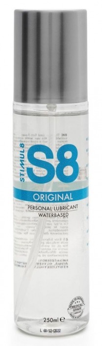 Универсальный лубрикант на водной основе S8 Original Lubricant - 250 мл. - Stimul8 - купить с доставкой в Иркутске