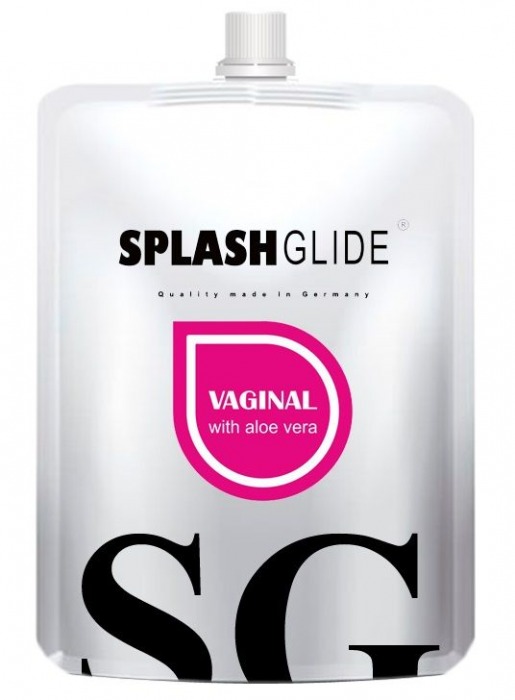 Ухаживающий лубрикант на водной основе Splashglide Vaginal With Aloe Vera - 100 мл. - Splashglide - купить с доставкой в Иркутске