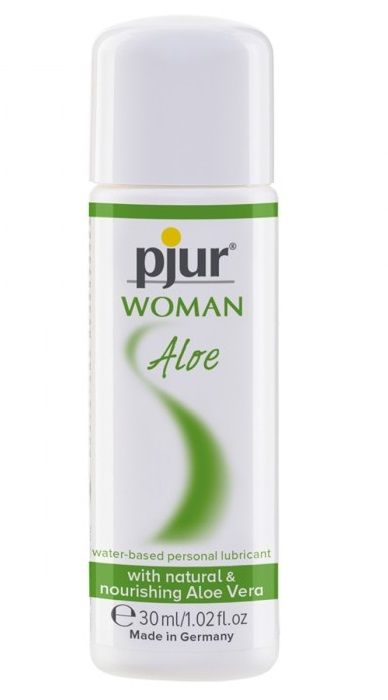 Лубрикант на водной основе pjur WOMAN Aloe - 30 мл. - Pjur - купить с доставкой в Иркутске