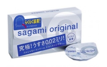 Ультратонкие презервативы Sagami Original QUICK - 6 шт. - Sagami - купить с доставкой в Иркутске