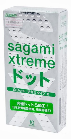 Презервативы Sagami Xtreme Type-E с точками - 10 шт. - Sagami - купить с доставкой в Иркутске