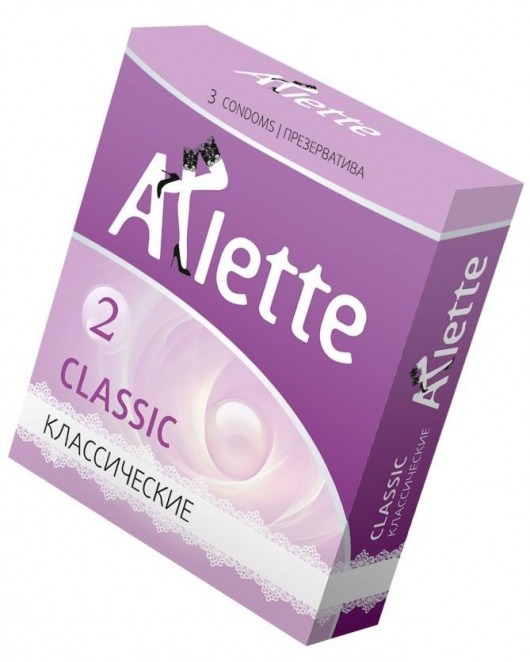 Классические презервативы Arlette Classic - 3 шт. - Arlette - купить с доставкой в Иркутске