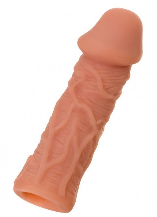 Телесная реалистичная насадка KOKOS Extreme Sleeve 05 с дополнительной стимуляцией - 12,7 см. - KOKOS - в Иркутске купить с доставкой Телесная реалистичная насадка KOKOS Extreme Sleeve 05 с дополнительной стимуляцией - 12,7 см. - KOKOS - в Иркутске купить с доставкой