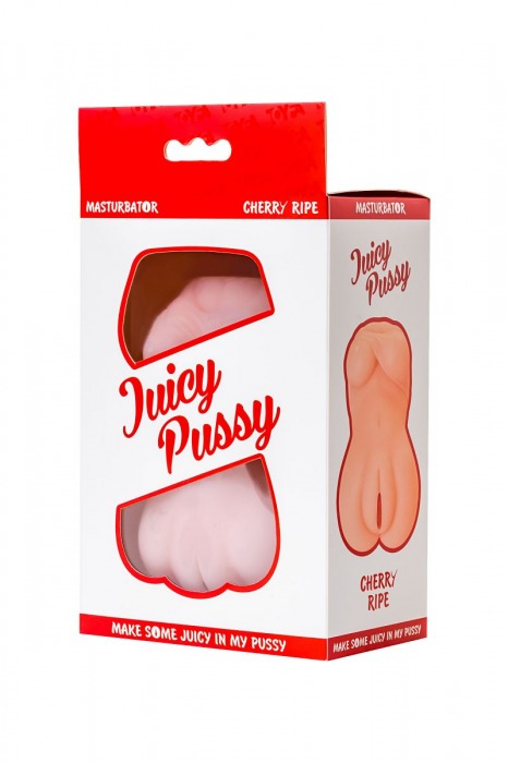 Телесный мастурбатор Juicy Pussy Cherry Ripe - ToyFa - в Иркутске купить с доставкой