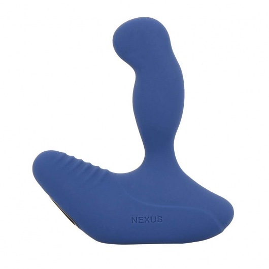 Синий вибромассажер простаты NEXUS REVO 2.0 с вращающейся головкой - Nexus Range - в Иркутске купить с доставкой