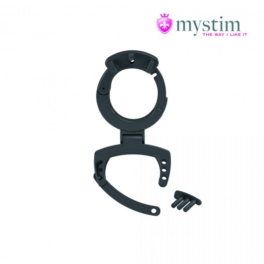 Пояс верности с электростимуляцией Pubic Enemy No 3 - MyStim - купить с доставкой в Иркутске