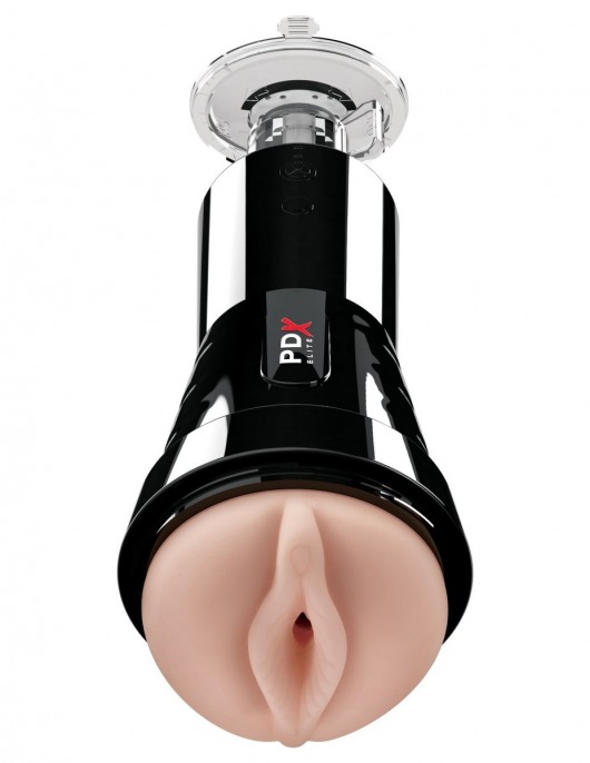 Телесный вибромастурбатор-вагина Cock Compressor Vibrating Stroker - Pipedream - в Иркутске купить с доставкой