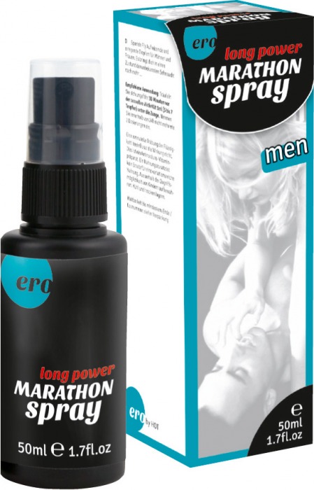 Пролонгирующий спрей для мужчин Long Power Marathon Spray - 50 мл. - Ero - купить с доставкой в Иркутске