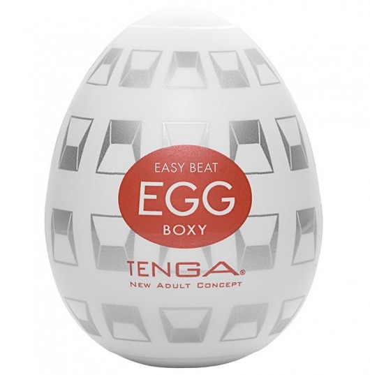 Мастурбатор-яйцо EGG Boxy - Tenga - в Иркутске купить с доставкой