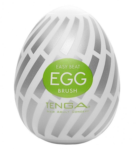 Мастурбатор-яйцо EGG Brush - Tenga - в Иркутске купить с доставкой