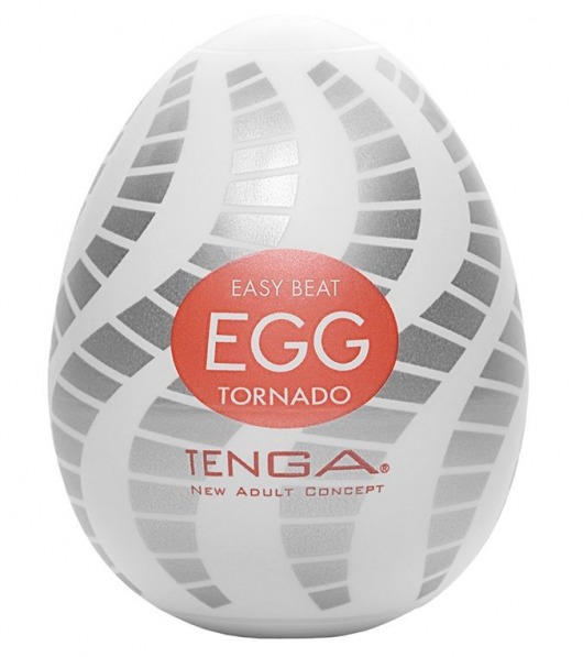 Мастурбатор-яйцо EGG Tornado - Tenga - в Иркутске купить с доставкой