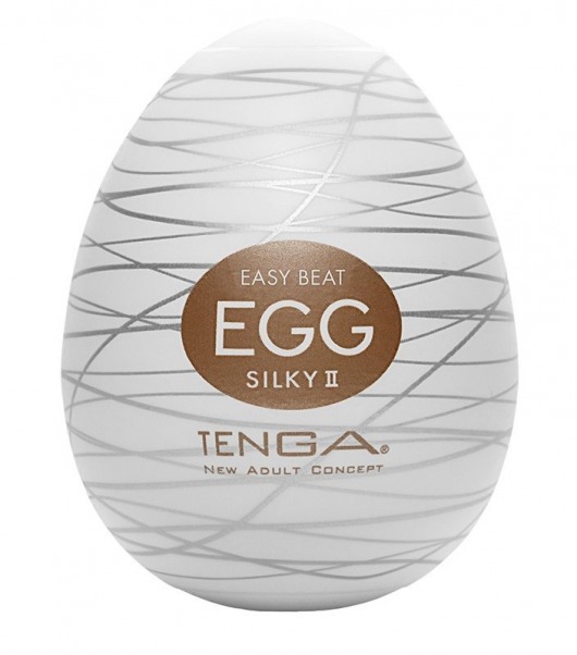 Мастурбатор-яйцо EGG Silky II - Tenga - в Иркутске купить с доставкой