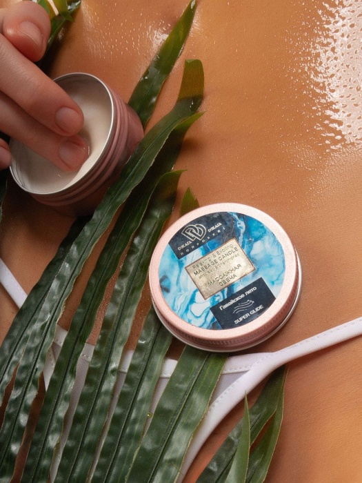 Массажная свеча  Гавайское лето - БиоМед - купить с доставкой в Иркутске