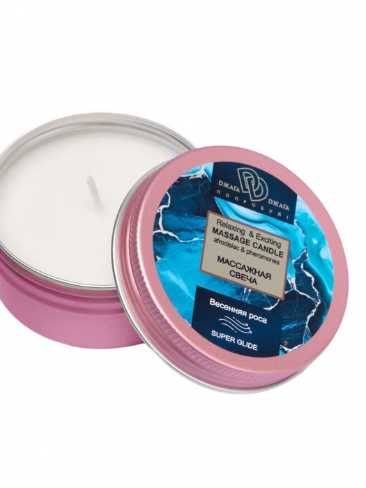 Массажная свеча  Весенняя роса - БиоМед - купить с доставкой в Иркутске