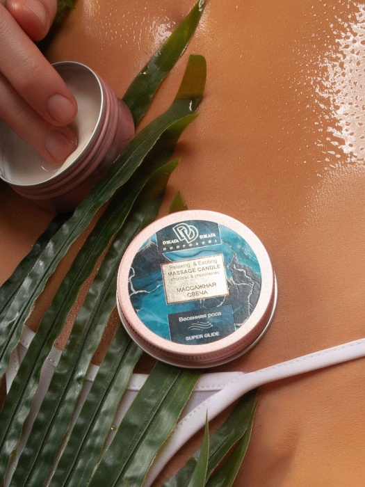 Массажная свеча  Весенняя роса - БиоМед - купить с доставкой в Иркутске