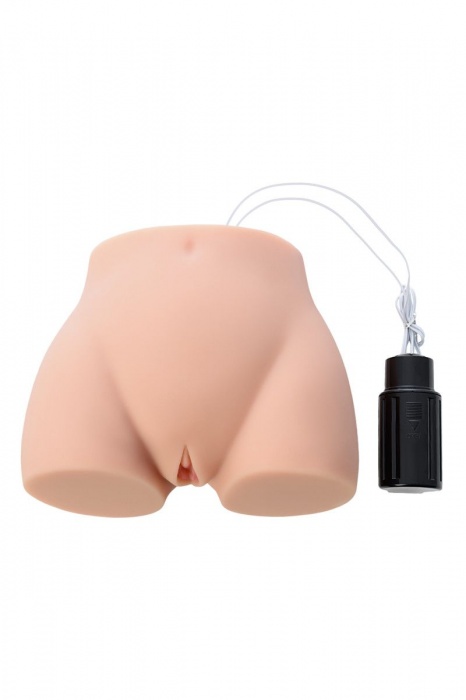 Мастурбатор-полуторс Cherry с вибрацией и двумя любовными тоннелями - KOKOS - в Иркутске купить с доставкой