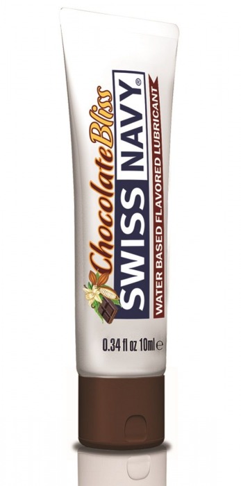 Лубрикант с ароматом шоколада Swiss Navy Chocolate Bliss Lube - 10 мл. - Swiss navy - купить с доставкой в Иркутске