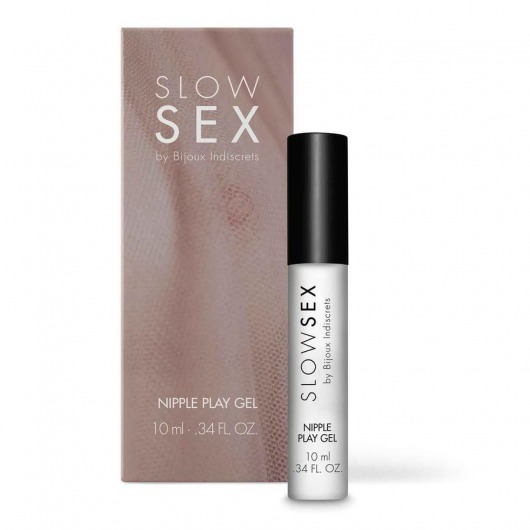 Возбуждающий гель для сосков Slow Sex Nipple Play Gel - 10 мл. - Bijoux Indiscrets - купить с доставкой в Иркутске