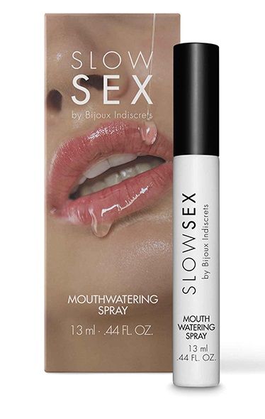 Спрей для усиления слюноотделения Slow Sex Mouthwatering Spray - 13 мл. - Bijoux Indiscrets - купить с доставкой в Иркутске