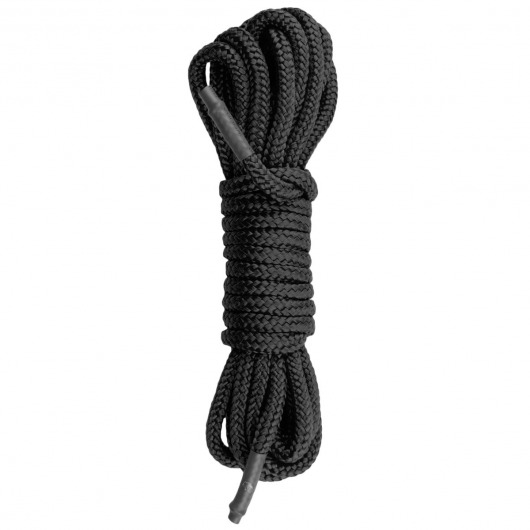 Черная веревка для бондажа Easytoys Bondage Rope - 5 м. - Easy toys - купить с доставкой в Иркутске