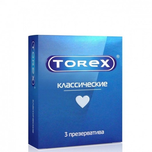 Гладкие презервативы Torex  Классические  - 3 шт. - Torex - купить с доставкой в Иркутске