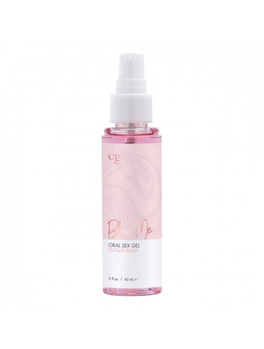 Гель для орального секса Sugar Rush с ароматом сладкой ваты - 60 мл. - CG - купить с доставкой в Иркутске