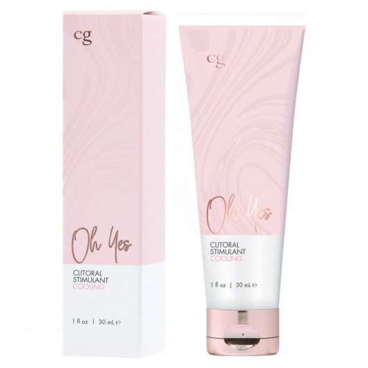 Стимулирующий крем для клитора с эффектом охлаждения Oh Yes - 30 мл. - CG - купить с доставкой в Иркутске