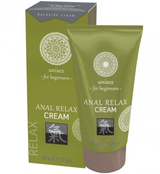 Анальный крем Anal Relax Cream - 50 мл. - Shiatsu - купить с доставкой в Иркутске