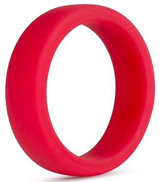 Красное эрекционное кольцо Silicone Go Pro Cock Ring - Blush Novelties - в Иркутске купить с доставкой