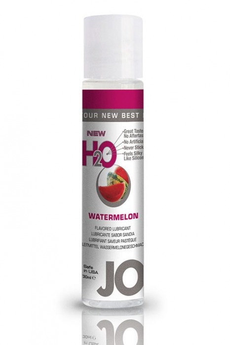 Лубрикант с ароматом арбуза JO Flavored Watermelon - 30 мл. - System JO - купить с доставкой в Иркутске