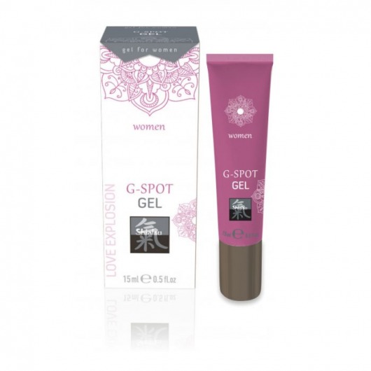 Возбуждающий интимный гель G-SPOT GEL - 15 мл. - Shiatsu - купить с доставкой в Иркутске