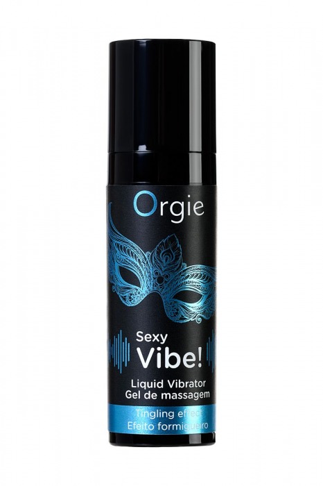 Гель для массажа ORGIE Sexy Vibe Liquid Vibrator с эффектом вибрации - 15 мл. - ORGIE - купить с доставкой в Иркутске