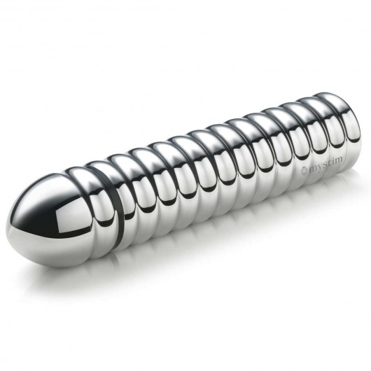 Рельефный фаллос для интенсивного электросекса Groovey George - 20 см. - MyStim - купить с доставкой в Иркутске