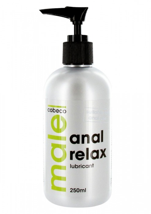 Анальный лубрикант MALE Cobeco Anal Relax Lubricant - 250 мл. - Cobeco - купить с доставкой в Иркутске