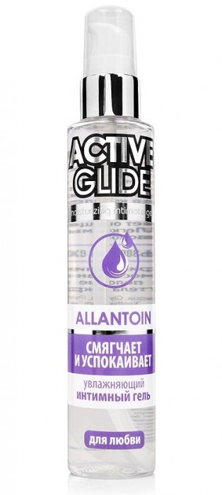 Увлажняющий интимный гель Active Glide Allantoin - 100 гр. - Биоритм - купить с доставкой в Иркутске