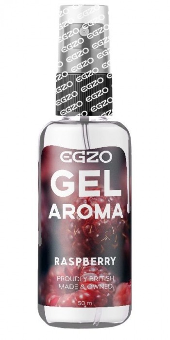 Интимный лубрикант EGZO AROMA с ароматом малины - 50 мл. - EGZO - купить с доставкой в Иркутске