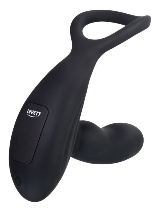 Черный стимулятор простаты Maud с вибрацией - Levett - в Иркутске купить с доставкой