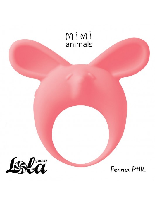 Оранжевое эрекционное кольцо Fennec Phil - Lola Games - в Иркутске купить с доставкой