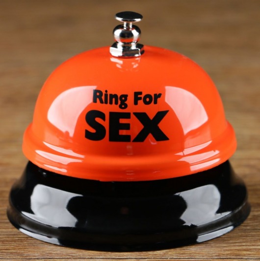 Настольный звонок RING FOR SEX - Сима-Ленд - купить с доставкой в Иркутске