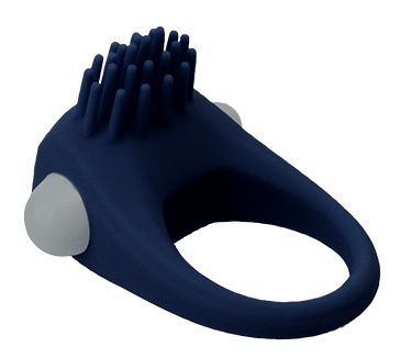 Синее эрекционное виброкольцо STIMU RING - Dream Toys - в Иркутске купить с доставкой