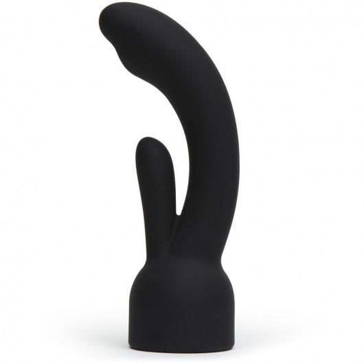 Черная насадка на вибратор Doxy - Rabbit Vibrator Doxy Attachment - Doxy в Иркутске Черная насадка на вибратор Doxy - Rabbit Vibrator Doxy Attachment - Doxy