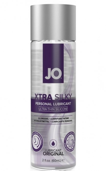 Лубрикант на силиконовой основе JO Xtra Silky - 60 мл. - System JO - купить с доставкой в Иркутске