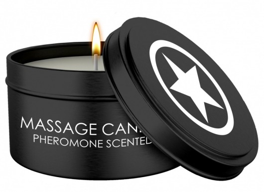 Массажная свеча с феромонами Massage Candle Pheromone Scented - Shots Media BV - купить с доставкой в Иркутске