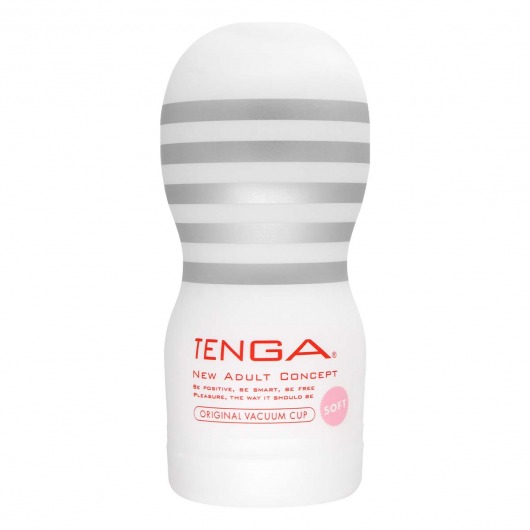 Мастурбатор TENGA Original Vacuum Cup Soft - Tenga - в Иркутске купить с доставкой