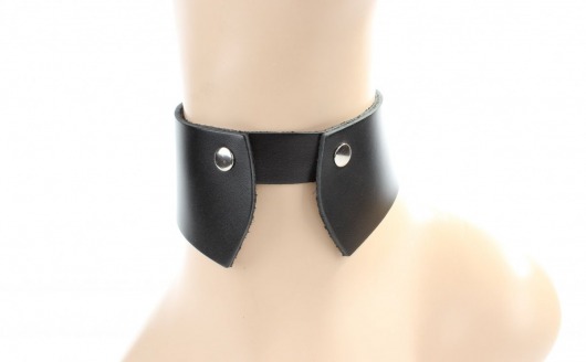 Оригинальный чокер воротничок-стойка - БДСМ Арсенал - купить с доставкой в Иркутске