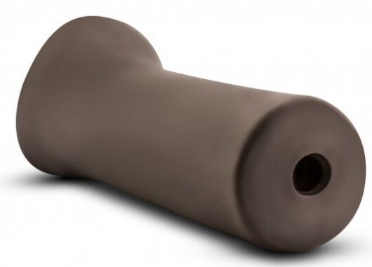 Коричневый мастурбатор-ротик Naughty Nicole - Blush Novelties - в Иркутске купить с доставкой