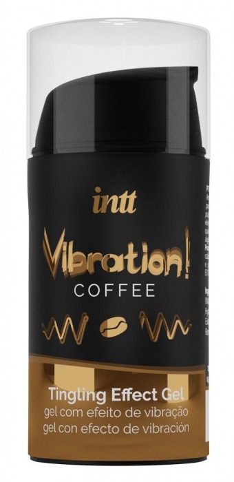 Жидкий интимный гель с эффектом вибрации Vibration! Coffee - 15 мл. - INTT - купить с доставкой в Иркутске