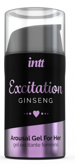 Женский возбуждающий интимный гель Excitation Ginseng - 15 мл. - INTT - купить с доставкой в Иркутске