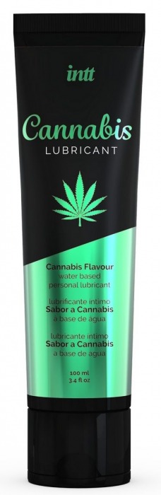 Интимный гель на водной основе Cannabis Lubricant - 100 мл. - INTT - купить с доставкой в Иркутске